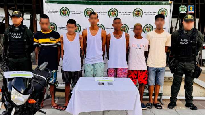 Cae grupo ‘Los Salsas Mexicanos’, señalado de extorsionar en Cartagena