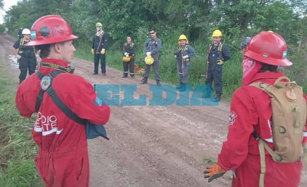 Bomberos Voluntarios de Arturo Seguí y El Peligro participan de una capacitación en incendios forestales