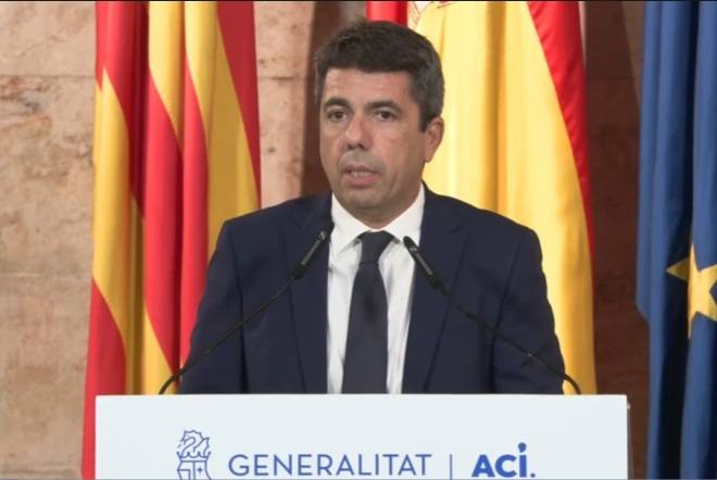 El President Mazón presenta su dimisión