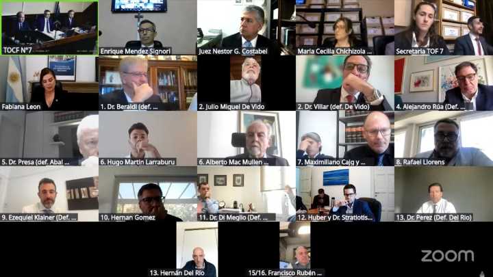 Causa Cuadernos: 87 acusados con Cristina Kirchner en el centro de la escena