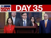 Government Shutdown day 35 ties for longest shutdown in history