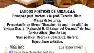 "Latidos poéticos de Andalgalá": homenaje, lecturas y música en la Feria Departamental del Libro