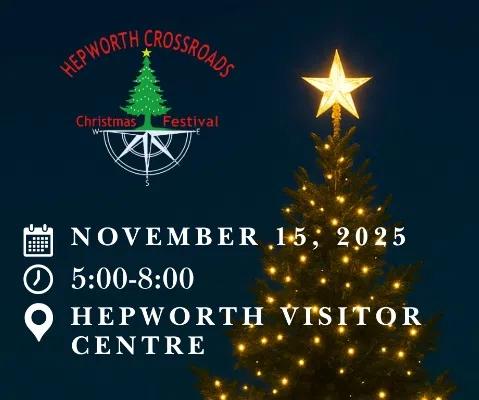 Tree Lighting, Treats, Pony & Sleigh Rides In Hepworth Saturday