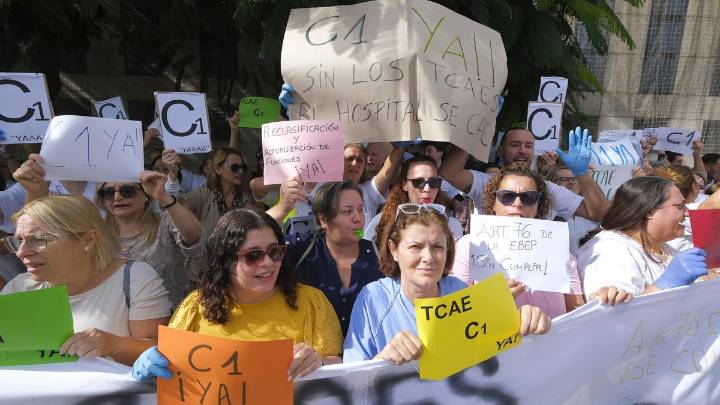 El 4,3% de los auxiliares de enfermería secunda la huelga en Canarias