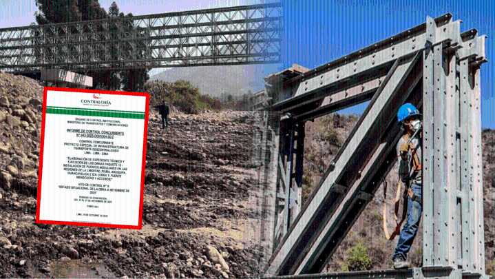 Trujillo: Contraloría advierte que puente Menocucho de Laredo presenta deterioros