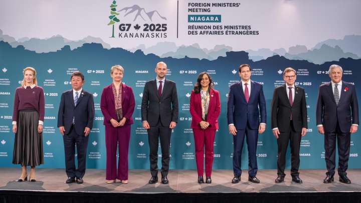 Los ministros de Exteriores del G7 tratan el refuerzo de la seguridad marítima, dice Rubio