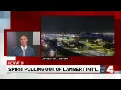 Spirit Airlines to discontinue flights from St. Louis in 2026