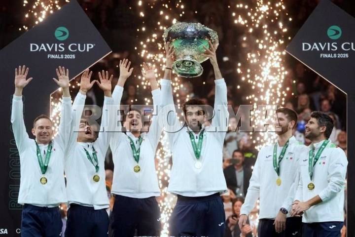 Consigue Italia el tricampeonato de la Copa Davis en Bolonia