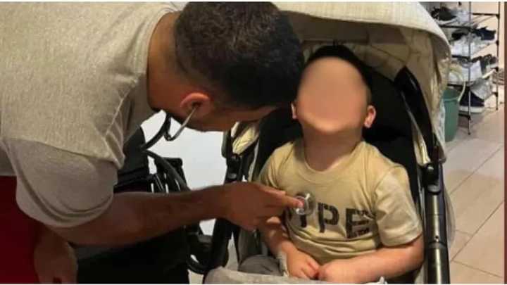 El padre de Thiago Correa visitó al nene que recibió el corazón de su hijo: