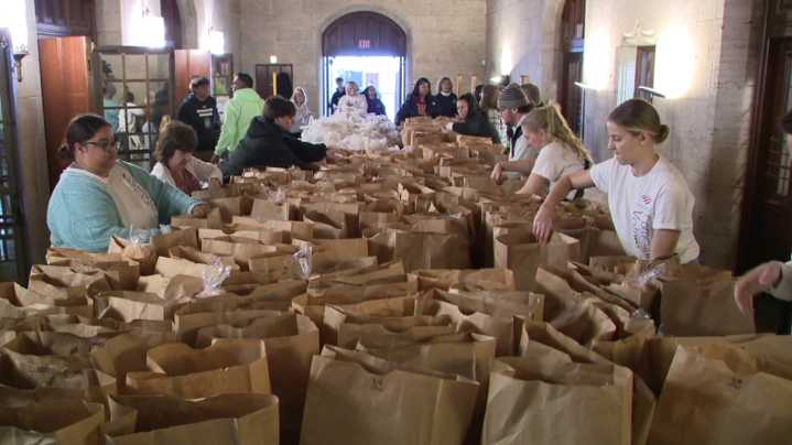 Family to Family Food Basket Program returns to downtown Scranton