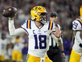 Deadspin | Arkansas prepares for LSU's two-headed QB attack