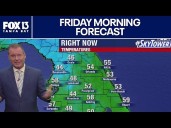 Tampa Weather | Friday morning forecast