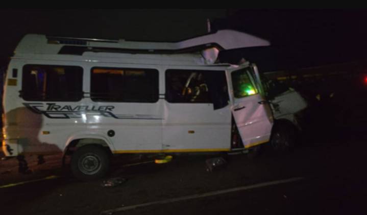 18 dead, six injured as tempo traveller rams parked trailer in Jodhpur