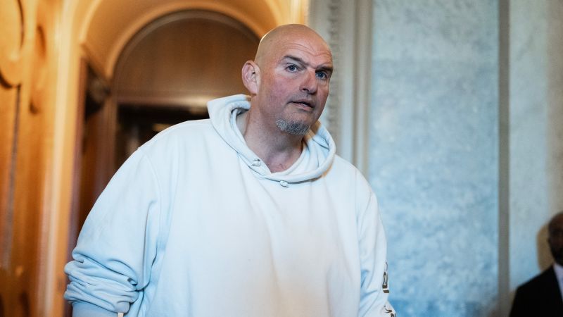 Pennsylvania Sen. John Fetterman back home from hospital after fall