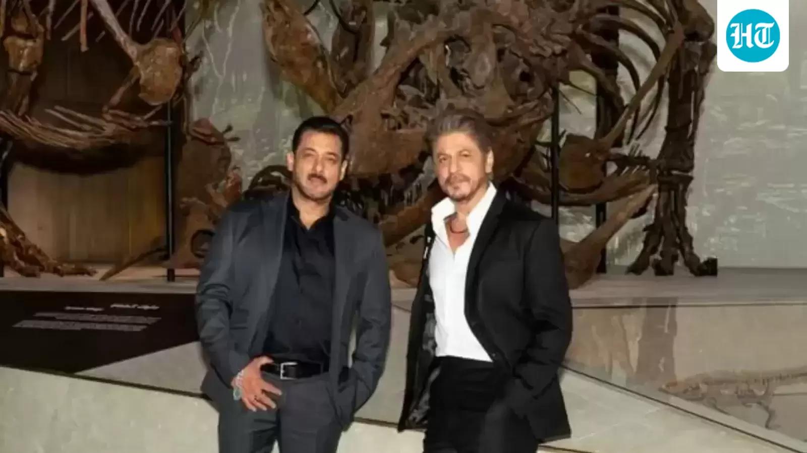 Shah Rukh Khan, Salman Khan continue bhaichara, visit Abu Dhabi museum together