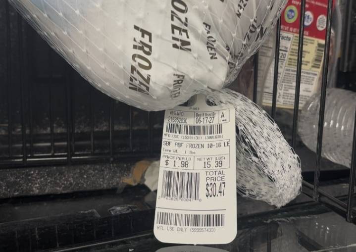 USDA says wholesale turkey prices are going up ahead of Thanksgiving