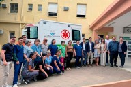 Salud y Salto Grande entregaron cinco nuevas ambulancias en Concordia y Chajarí