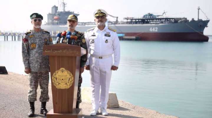 Irán amplía bases flotantes estratégicas para apoyar unidades navales