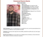 Reportan ausencia de Emmanuel Guerra