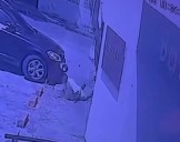 Cámaras de seguridad captan el momento en el que una pareja ingresa a un edificio a robar haciéndose pasar por compradores de un apartamento