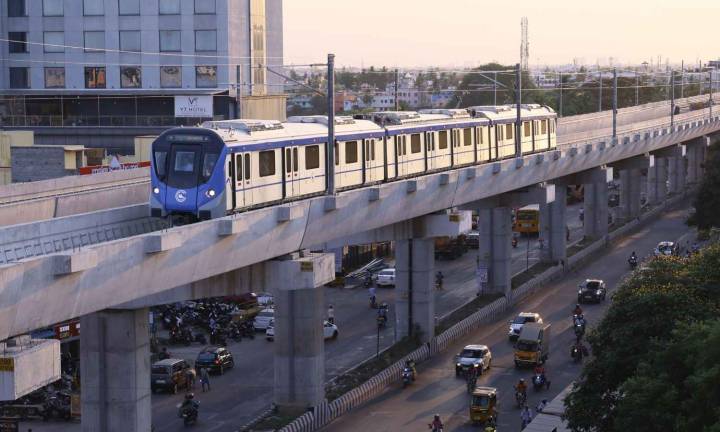 Chennai: Asian Infrastructure Investment Bank officials review Metro Rail works
