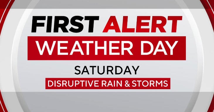 Rain, wind and storms prompt First Alert Weather Day in North Texas as coldest air of the season moves in