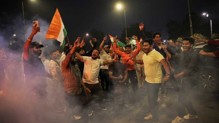 Indian cricket fans celebrate first Women’s World Cup title