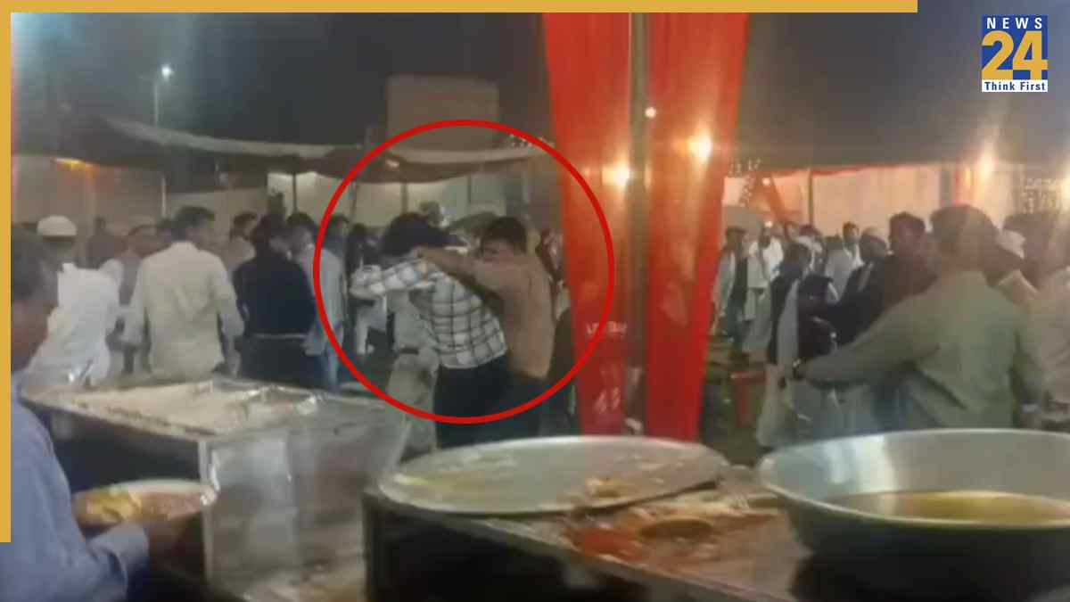 Viral video: ‘Fried chicken’ sparks brawl at UP wedding, 15 injured – cop interferes, manages nikah and baraatis