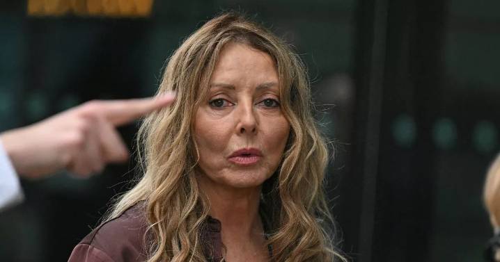 Carol Vorderman says 'I have changed my life' after chronic illness left her in tears
