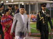 Nepal President returns home after attending Second World Summit