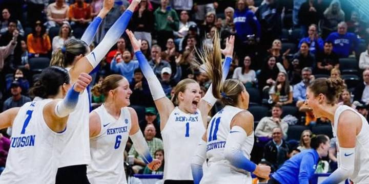 Kentucky captures the SEC Volleyball Tournament Championship after a five