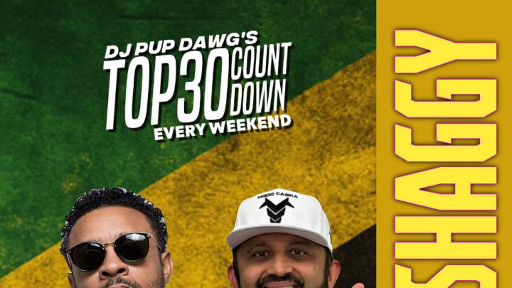 Don't Miss Tyla Shaggy This Weekend With Dj Pup Dawg's Top30 Countdown!