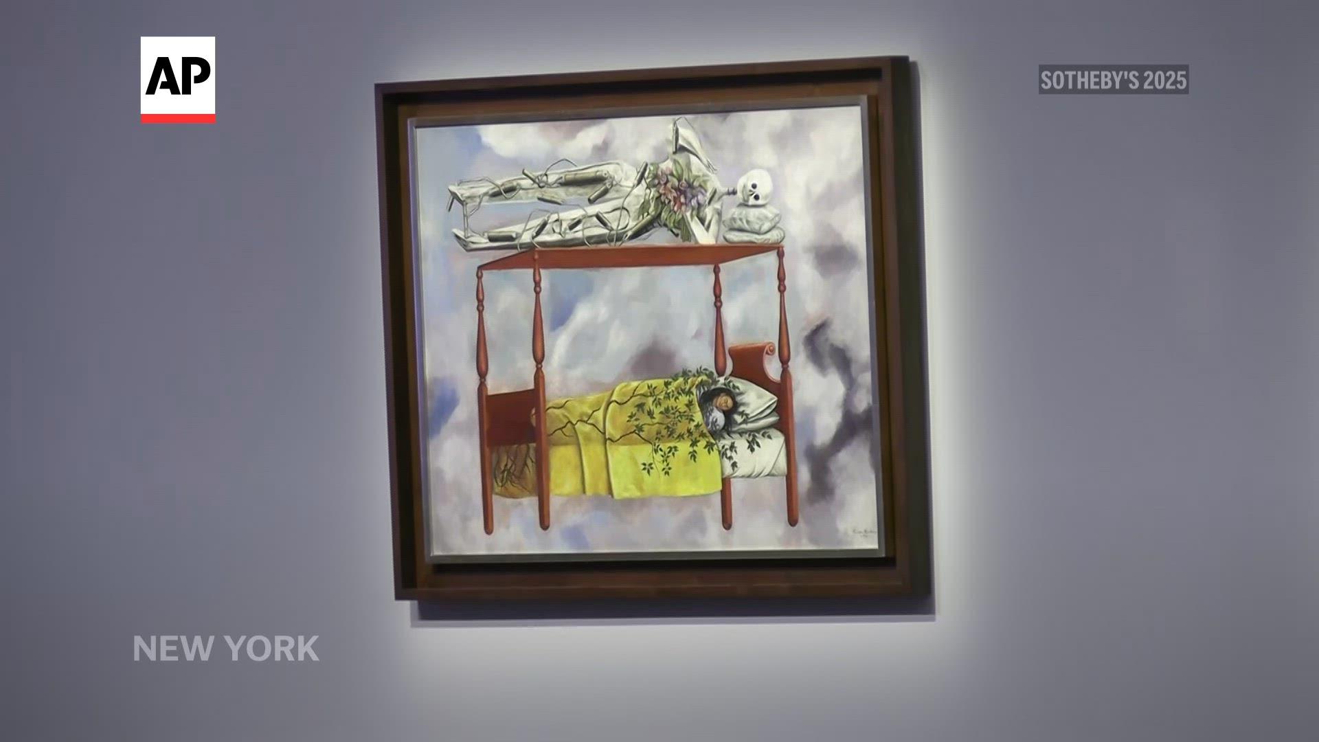 $54.7M sale of Frida Kahlo self-portrait shatters auction record for female artists