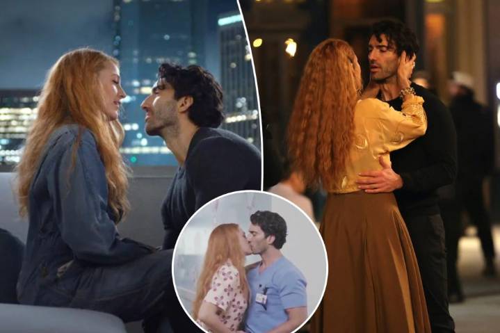 Justin Baldoni claims Blake Lively improvised kiss in 'It Ends with Us' scene