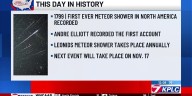 This Day In History: North America's first-ever meteor shower recorded off the Florida Keys