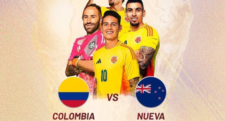 A qué hora juega y en qué canal ver Colombia vs Nueva Zelanda hoy en vivo: hora y cómo ver partido amistoso