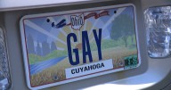Lakewood man revels in receiving previously rejected 'GAY' license plate from BMV