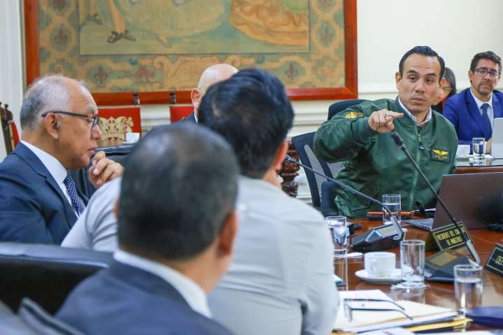 Presidente José Jerí, lideró una nueva sesión del Consejo de Ministros