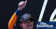 Lando Norris claims F1 Las Vegas GP pole in wet as Oscar Piastri slips to fifth
