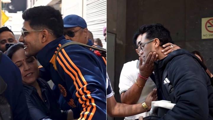 Shubman Gill Greets Abhishek Sharma's Parents In Australia, Heartwarming Video Goes Viral