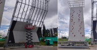 Muro de escalada, una obra única en Latinoamérica que busca posicionar al Quindío como epicentro del deporte de altura