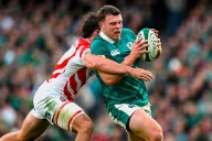 Tom Farrell: ‘I am relieved to finally get the monkey off the back by playing for Ireland’