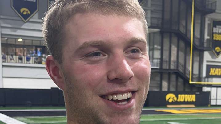 Iowa's Kaden Wetjen sees punt-return opportunity vs. Michigan State