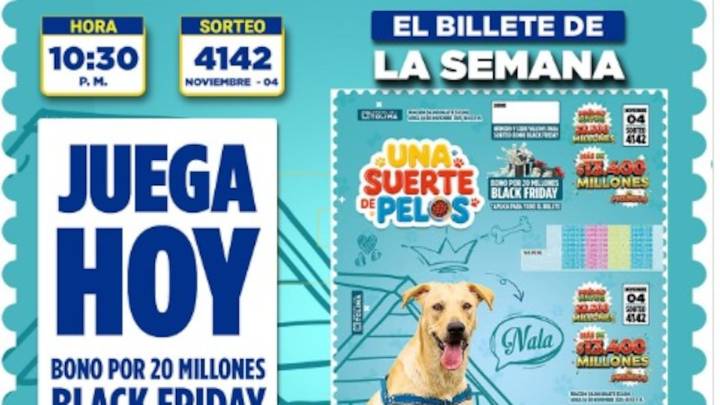 ¿Jugó la Lotería del Tolima? Conozca los números ganadores de este martes 4 de noviembre de 2025