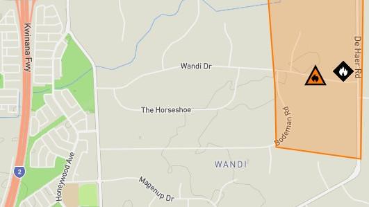 Watch and Act: Residents urged to leave as bushfire erupts in Wandi