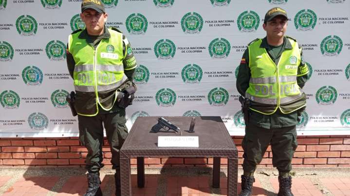 Jóvenes de 15 y 17 años fueron aprehendidos por tener armas de fuego