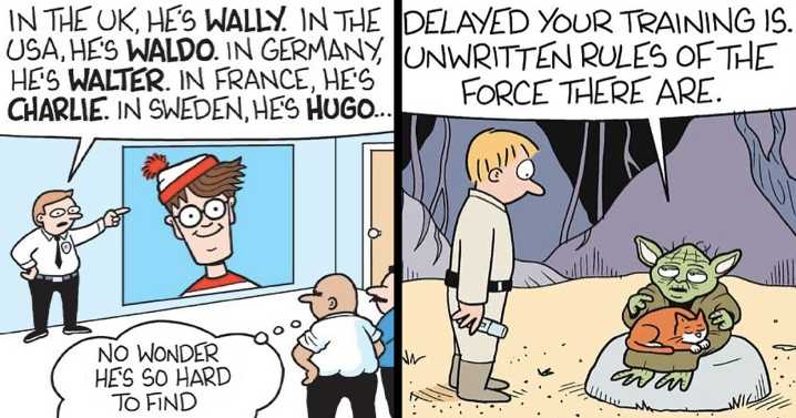 39 Clever One-Panel Comics Featuring Iconic Characters By Mark Parisi