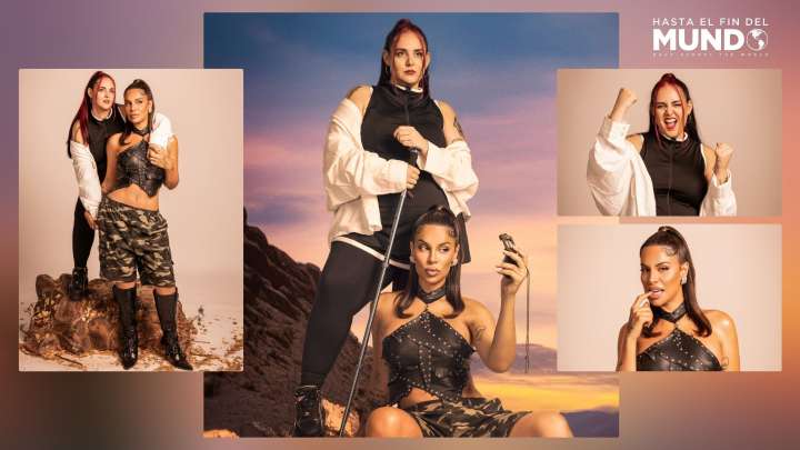 Jedet y Andrea Compton: creatividad, amistad y emoción en cada kilómetro de recorrido en 'Hasta el fin del mundo'