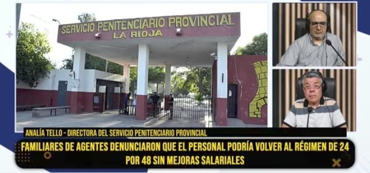 Reclamo en el Servicio Penitenciario: Analía Tello aclaró que el cambio de régimen de guardias será transitorio y por necesidad de servicio