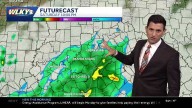 Evening rain showers expected as cool temperatures continue